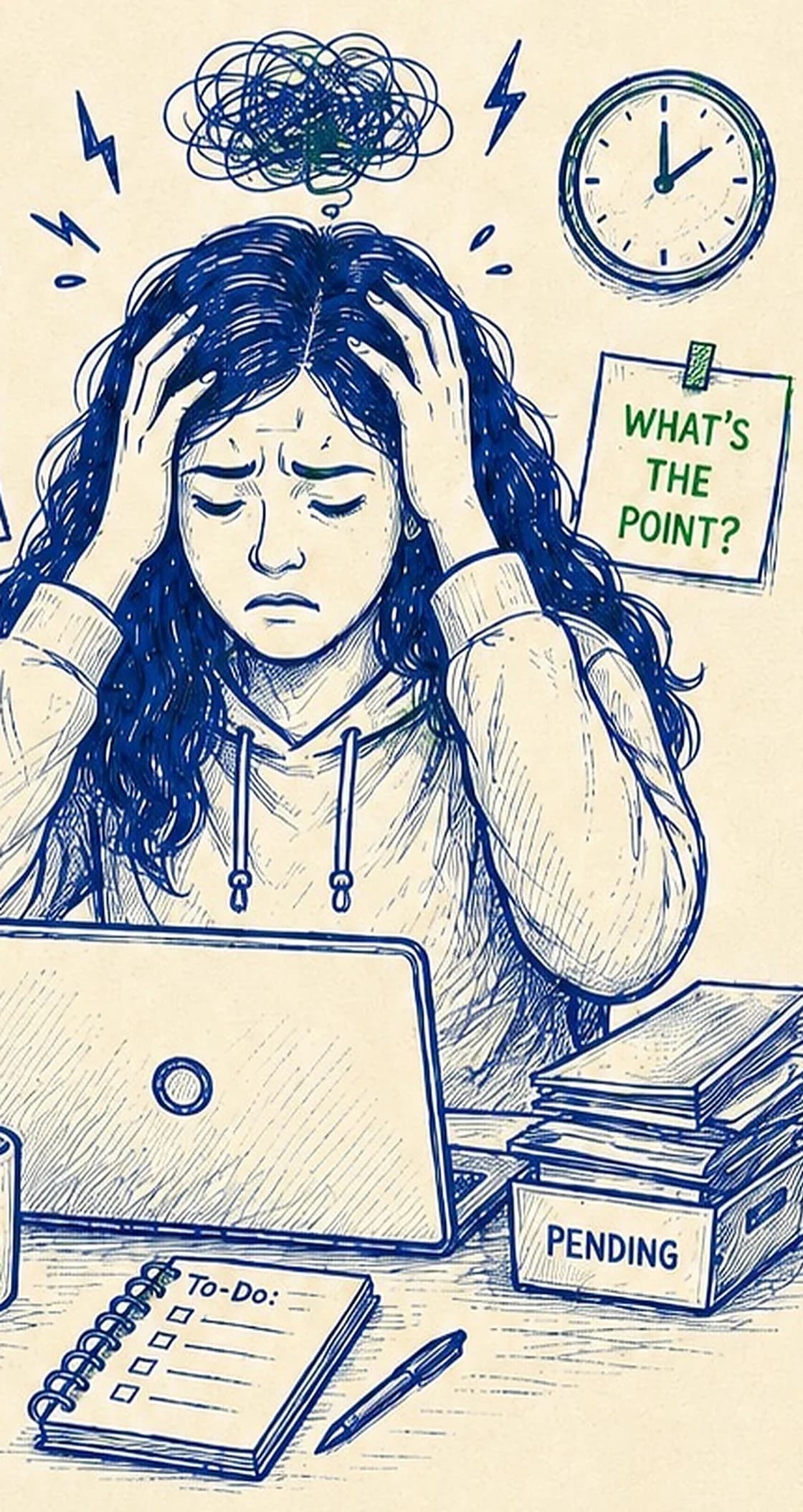 An illustration from a TCC Instagram post